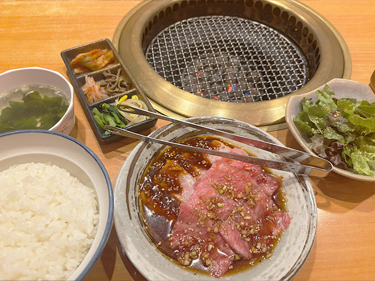 焼肉 好味亭のランチセット